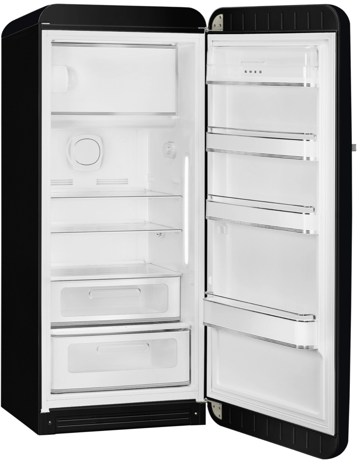 SMEG FAB28RDBLM5 vrijstaande koelkast met vriesvak