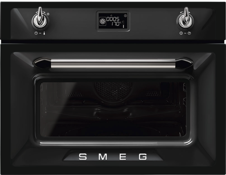 SMEG SO4902M1N multifunctionele oven met microgolfoven - 45cm