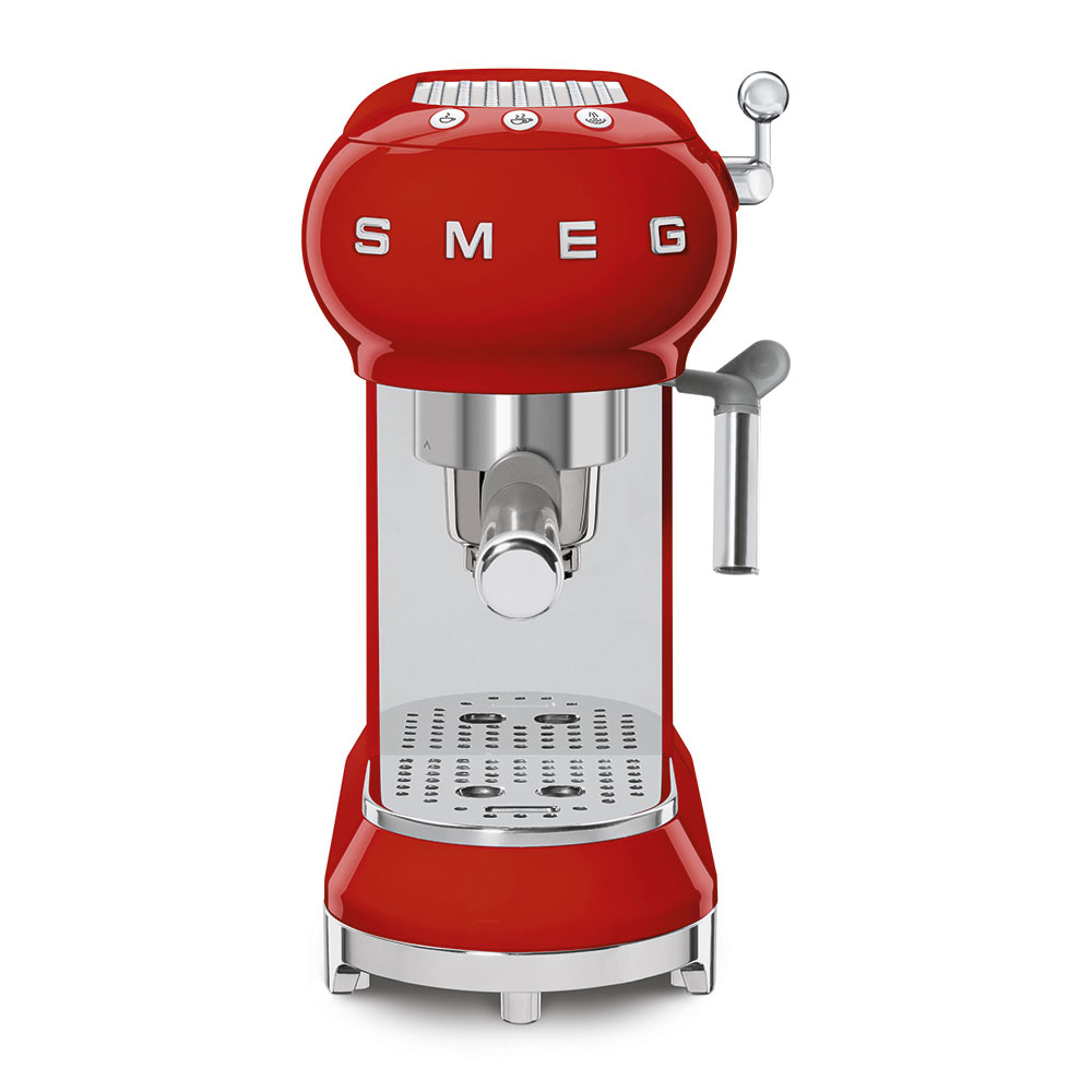 SMEG ECF01RDEU espresso machine
